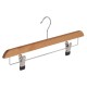 Houten hanger 28cm met klemmen Tus7106009L